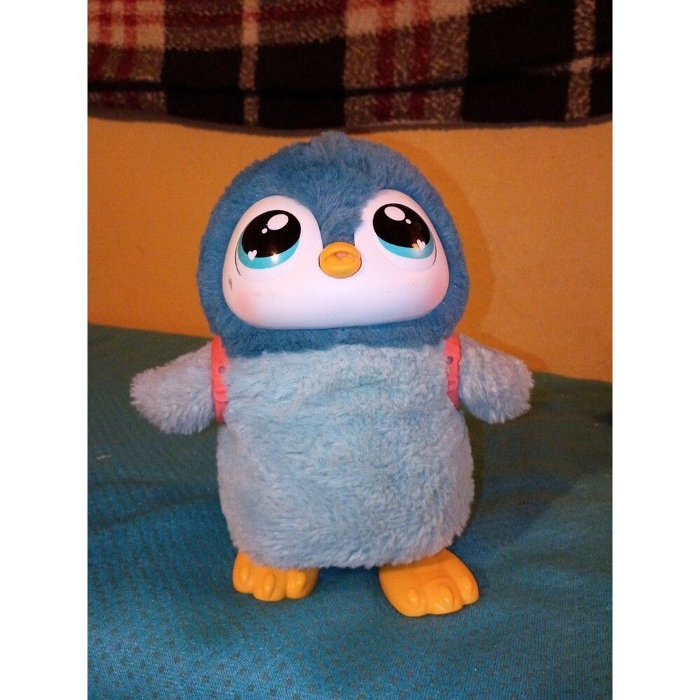 Walking Penguin My Pet Waddles, Interactive Plush Penguin with 25+ Sounds and De